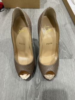 Christian Louboutin New Very Prive 120 N141 Courtisane 35 (1200051) (Worn once)