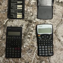 Set Of 2 Finance Calculators