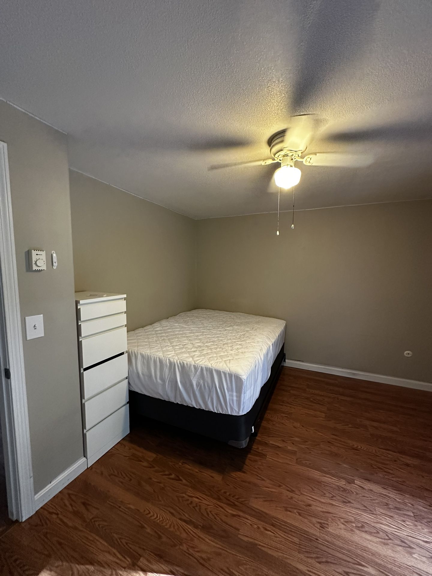 Queen Mattress, Bed frame, Drawers/ Free