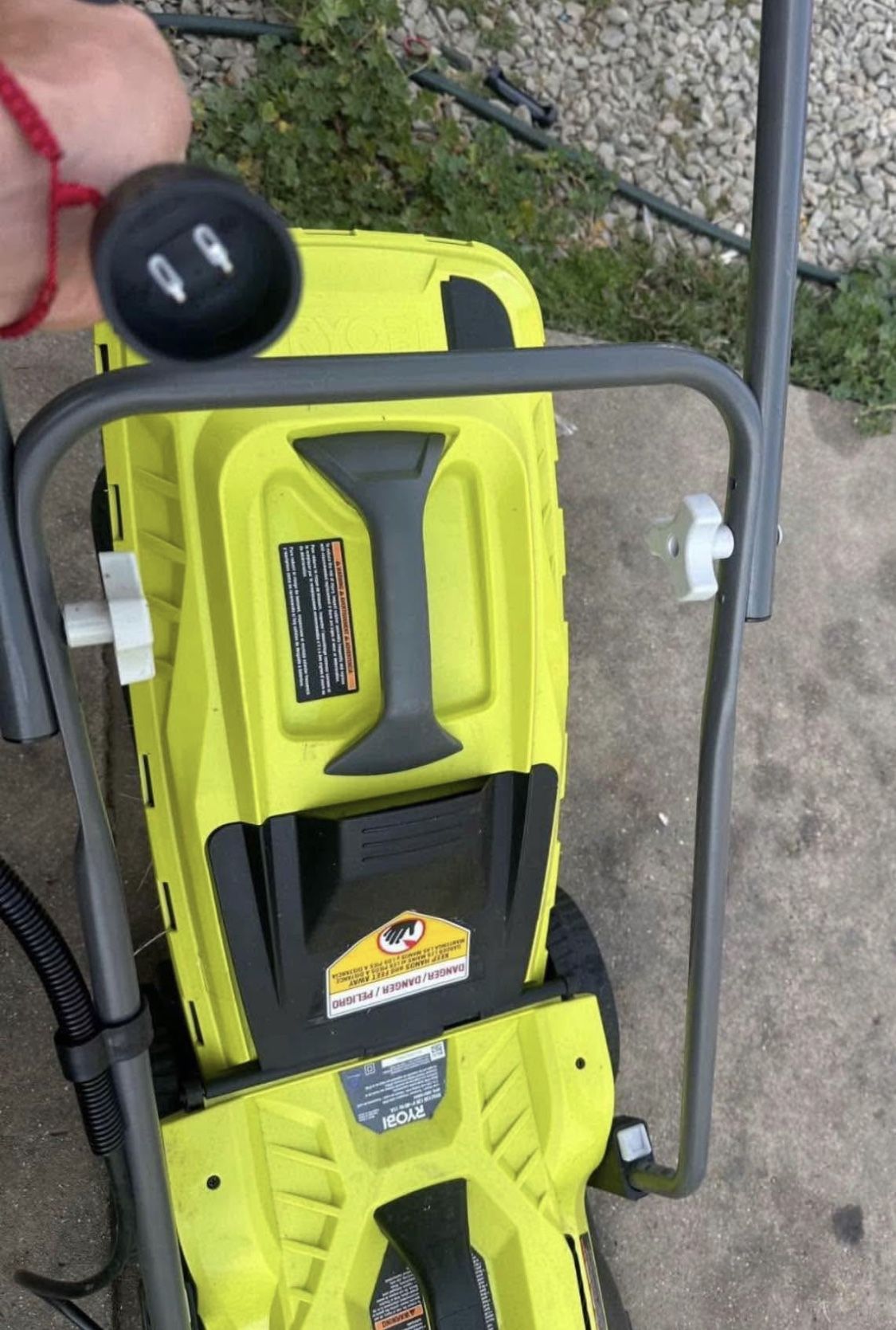 RYOBI 13 in. 11 Amp Corded Electric Walk Behind Push Lawn Mower