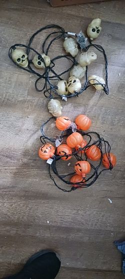 Halloween 🎃 Lights 6 Ft Long Each