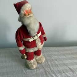 Fun Vintage Santa 1950s Battery Operated 13” 