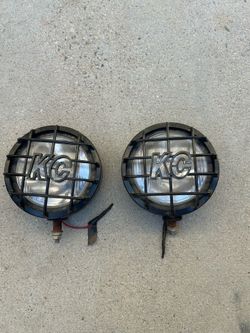 KC vintage off-road lights