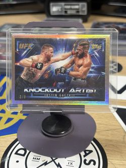 JUSTIN GAETHJE 2025 KNOCKOUT ARTIST 3/8