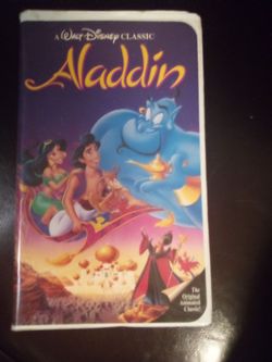 Aladdin Walt Disney Classic VHS