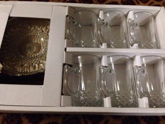 12 Piece Tea Set 6 cups 3.50 OZ -100ml 6 Saucers 4.50"- 115 mm Made in Indonesia