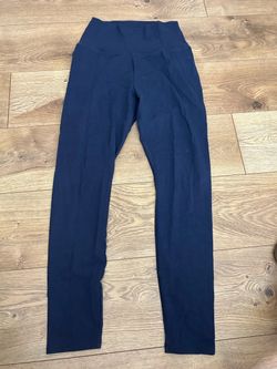 Navy Blue High-Waist Leggings simply Vera Vera wang