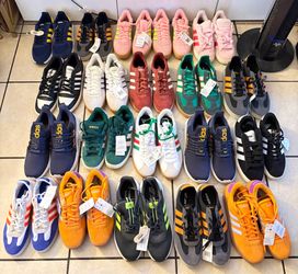 Adidas bundle of 20 pairs of shoes