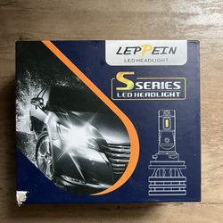 9006/HB4 LED Headlight Bulbs leppein S Series Low Beam/Fog Light Halogen Replacement 12xCREE Chips 6500K Cool White 6000LM Conversion Kit-1 Pair