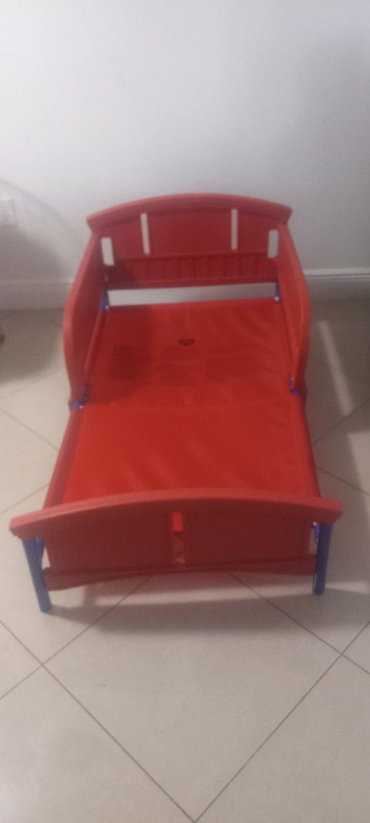 FREE  Red Toddler Bed