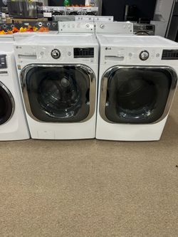 🔥JUMBO EXTRA CAPACITY SIZE LG WASHER & DRYER SET🔥