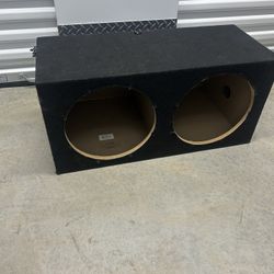 12 inch Dual Speaker Box