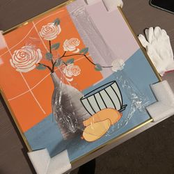 Vintage Vase Painting 