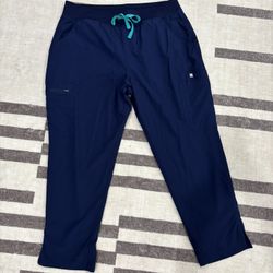 XXL/P FIGS navy blue FreeX Scrub pants
