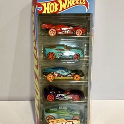 Mattel - Hot Wheels 1:64 Stunt Tracks 5-Pack