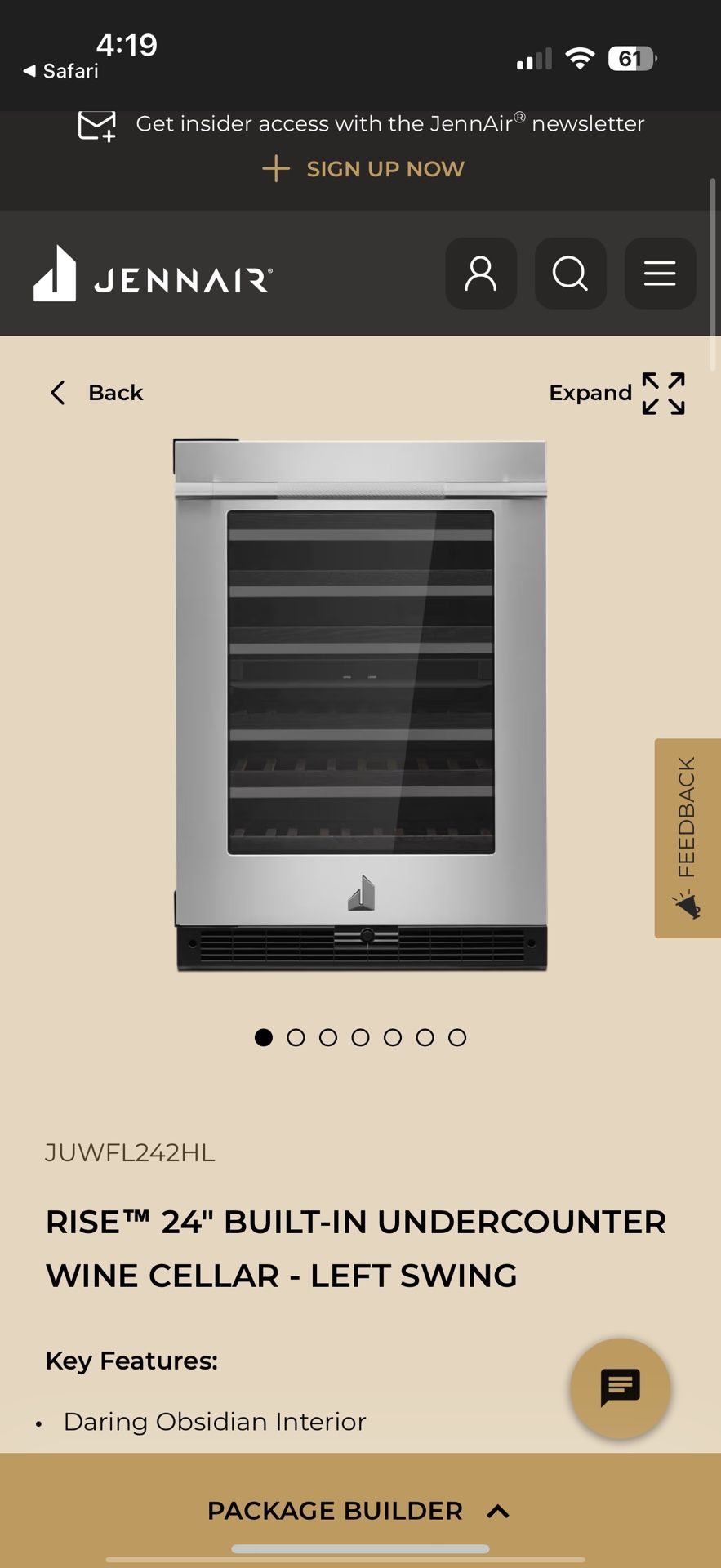 MINI FRIDGE/WINE COOLER