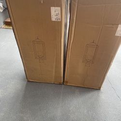 Lantern set with 2 lights