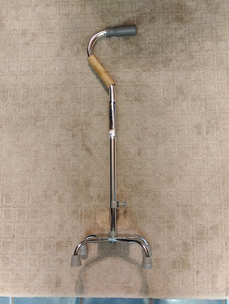 Adjustable Quad Standard Cane
