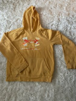 Yellow Child Unisex Under Armour Hoodie
