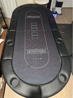 Poker table