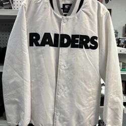 Raiders Starter Jacket ( Black Label)