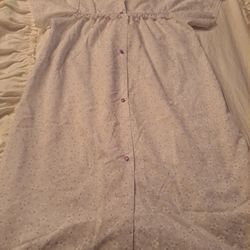 Women's Sleepwear Nightgown Size Medium Ballet New York Purple & White Floral Decor 