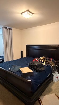 Macy's King Bed, Sideboard and Dresser set