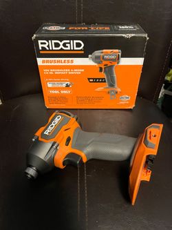 RIDGID 18V Brushless Cordless 4 Mode Impact Driver (Tool Only)