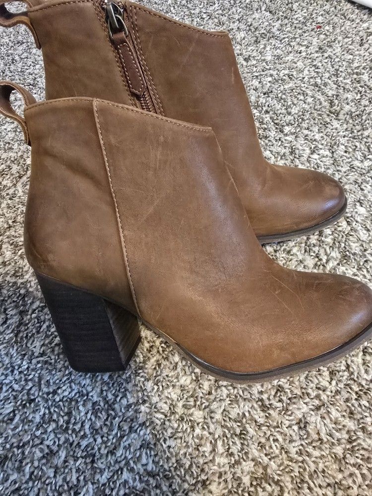 Bp Brown Boots Worn Once 7.5