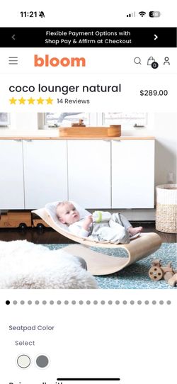 Coco baby bouncer - barely used