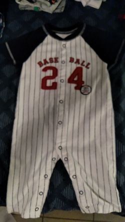 Carter's baseball suit.