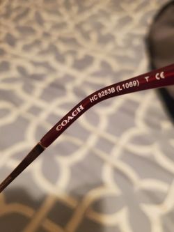 Coach Glasses Used But Looks Semi New