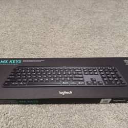 Logitech MX Keys Wireless Keyboard – Brand New