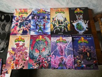 Boom! Studios Power Rangers Trade Paperback Comic Lot