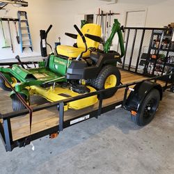 My Trailer YOUR Muscle!  Field Cutting Service. 