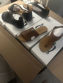 Brand New Sandals - 55 Pairs (various Sizes)