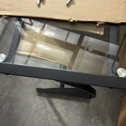 Glass-Top Desk