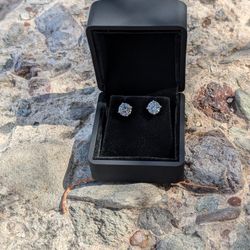 2 Carat Diamond Stud Earring 