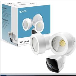 Wired Floodlight Camera | Home Security Camera Outdoor Waterproof with 3K UHD | 2200-Lumen | Motion Sensor, Color Night Vision, 105dB Siren, Works w/A