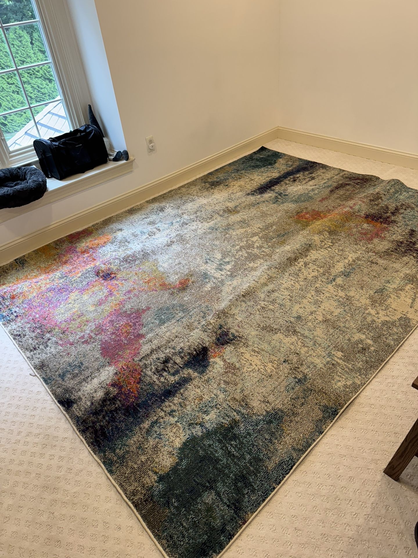 8’ x10’ Multicolor Abstract Rug