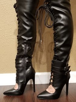 Black heels