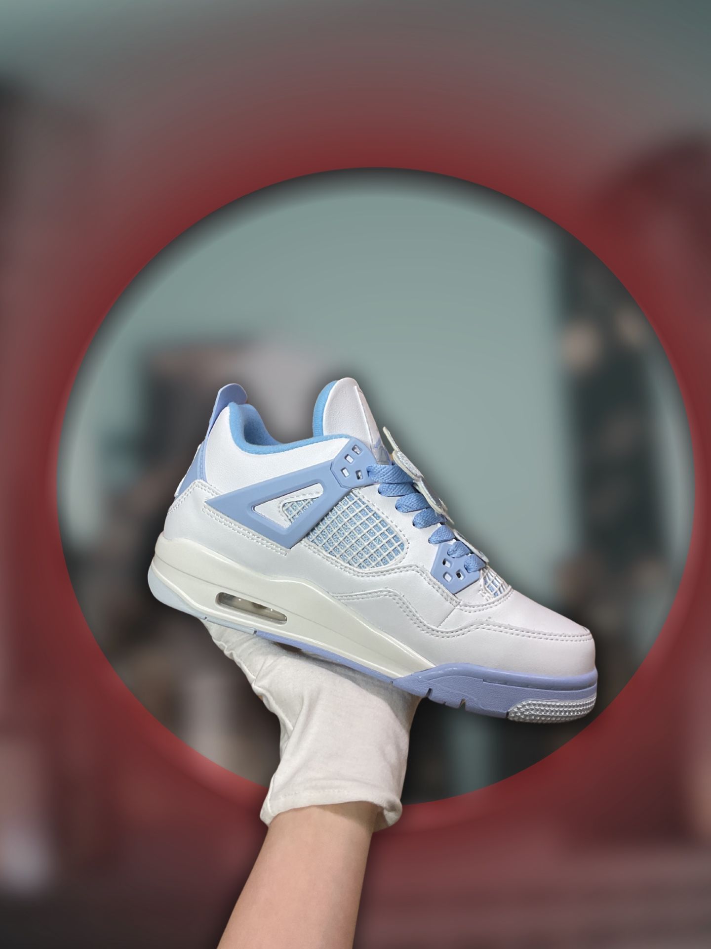 Jordan 4 Retro Forget Me Not
