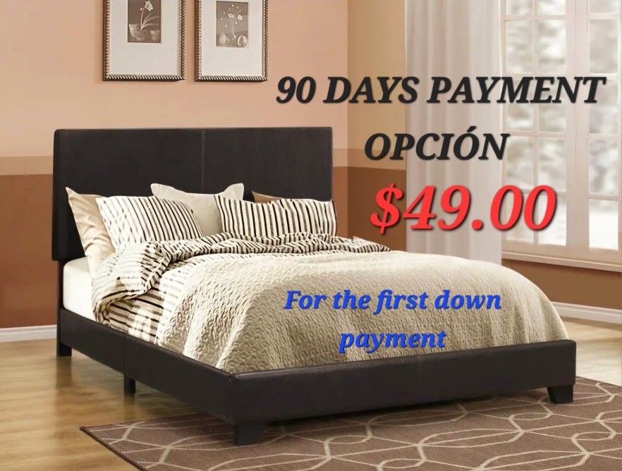 Brand New Queen Bed Frame With One Payment $49