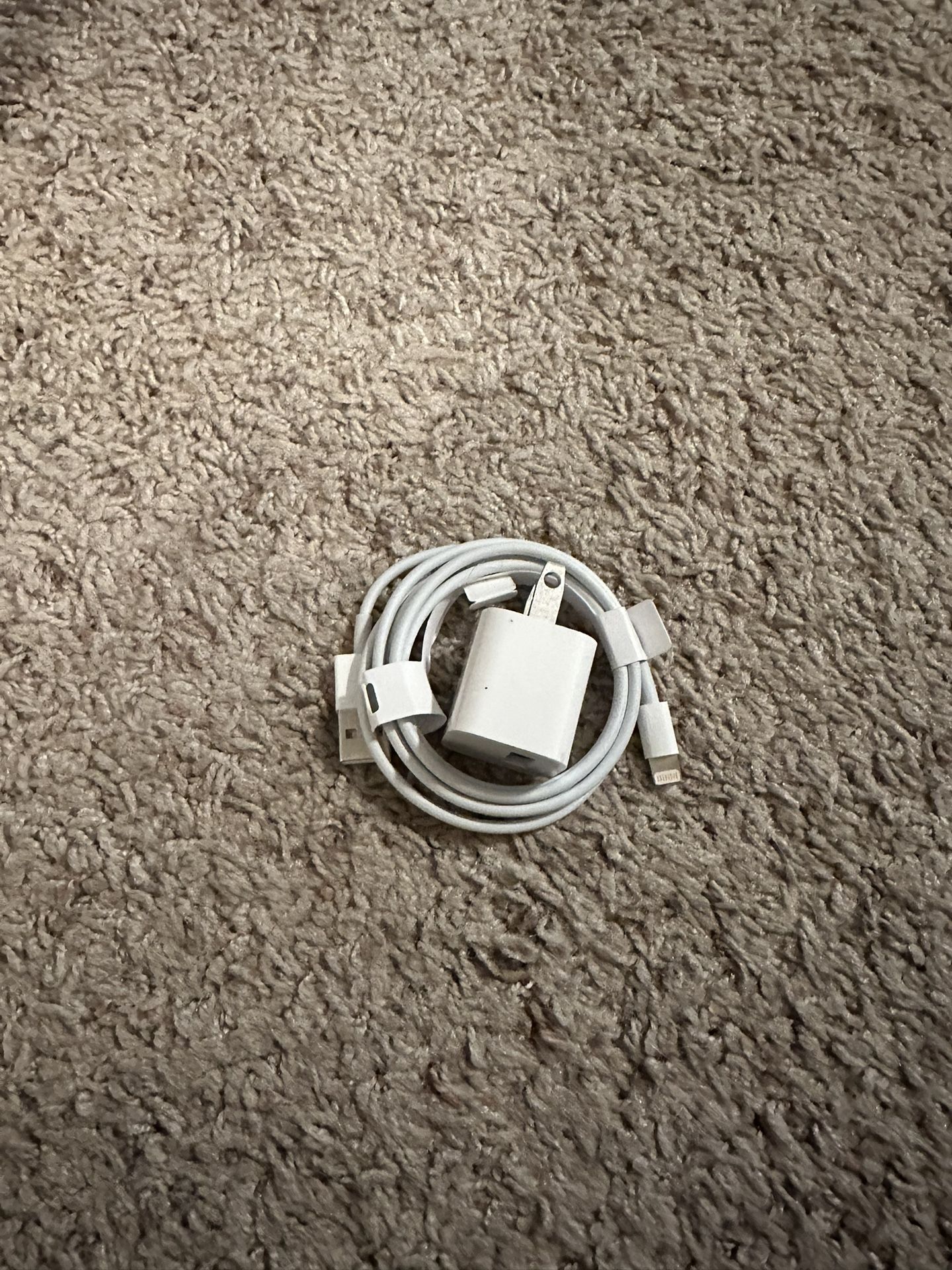 iPhone Charging Cords and Cube