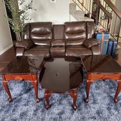 Coffee Table And End Tables
