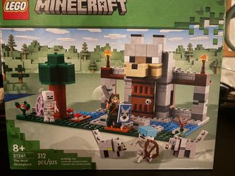 Lego Minecraft: Wolf Stronghold set (BRAND NEW)