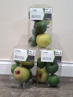 6 Piece NEW DECORATIVE BOWL FILLER