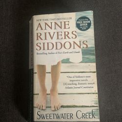 New York Times Bestseller Anne Rivers Siddons ‘Sweetwater Creek’