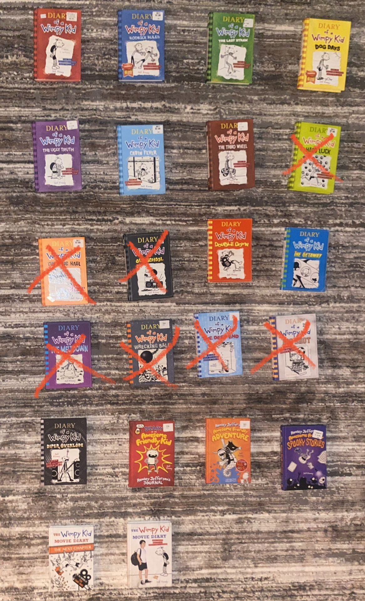 Diary Of A Wimpy Kid Books