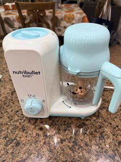 Baby nutribullet steam + blend